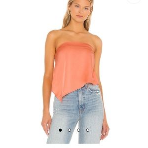 Cora Asymmetrical Top in Peach
superdown